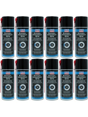Liqui Moly 3079 Bremsen-Antiquietschspray 12x 400 Milliliter