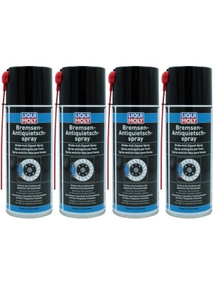 Liqui Moly 3079 Bremsen-Antiquietschspray 4x 400 Milliliter