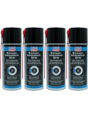 Liqui Moly 3079 Bremsen-Antiquietschspray 4x 400 Milliliter