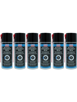 Liqui Moly 3079 Bremsen-Antiquietschspray 6x 400 Milliliter