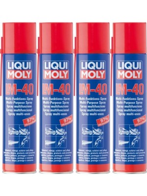 Liqui Moly 3391 LM 40 Multifunktionsspray 4x 400 Milliliter