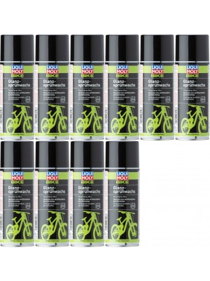 Liqui Moly 6058 Bike Glanz-Sprühwachs 10x 400 Milliliter