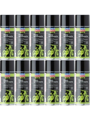 Liqui Moly 6058 Bike Glanz-Sprühwachs 12x 400 Milliliter
