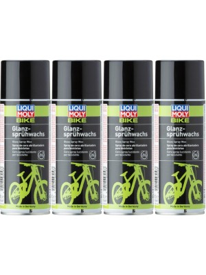 Liqui Moly 6058 Bike Glanz-Sprühwachs 4x 400 Milliliter