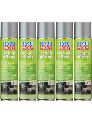 Liqui Moly 1598 Cockpitpflege vanille 5x 300 Milliliter