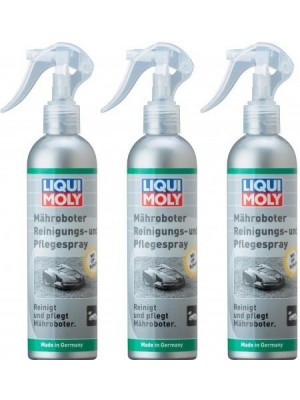 Liqui Moly 21343 Mähroboter Reinigungs- und Pflegespray 3x 300 Milliliter