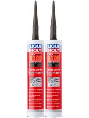 Liqui Moly 6146 Liquimate 8100 1K-PUR schwarz 2x 300 Milliliter