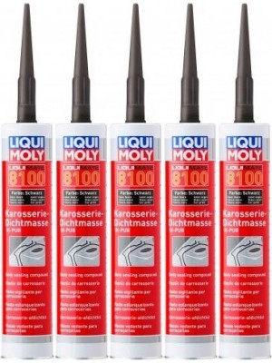 Liqui Moly 6146 Liquimate 8100 1K-PUR schwarz 5x 300 Milliliter