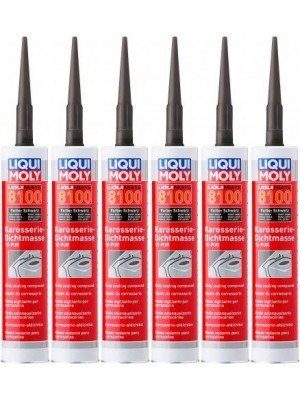 Liqui Moly 6146 Liquimate 8100 1K-PUR schwarz 6x 300 Milliliter