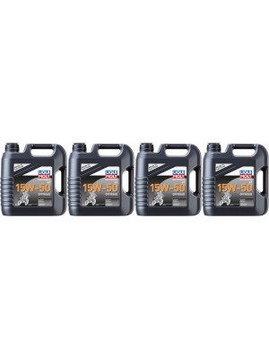 Liqui Moly 3058 Motorbike 4T 15W-50 Offroad 4x 4l = 16 Liter