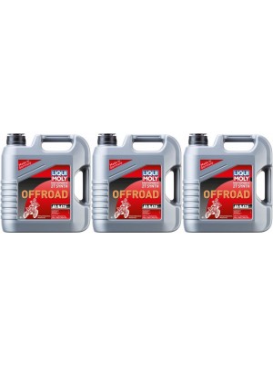 Liqui Moly 3064 Motorbike 2T Synth Offroad Race 3x 4l = 12 Liter