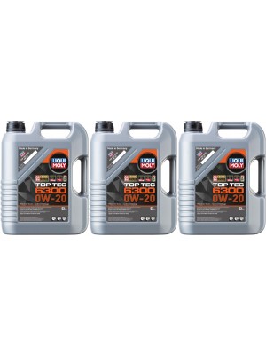 Liqui Moly 21211 Top Tec 6300 0W-20 3x 5 = 15 Liter