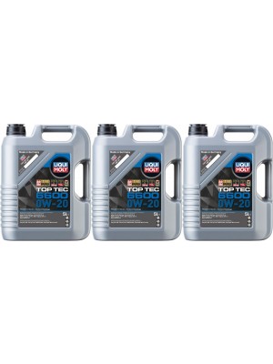 Liqui Moly 21441 Top Tec 6600 0W-20 3x 5 = 15 Liter