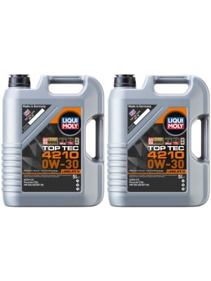 Liqui Moly 21605 Top Tec 4210 0W-30 2x 5 = 10 Liter