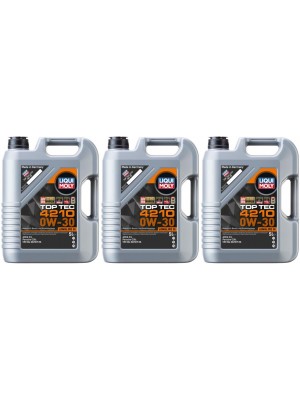 Liqui Moly 21605 Top Tec 4210 0W-30 3x 5 = 15 Liter