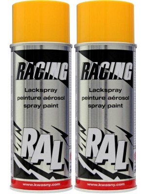 RACING Lackspray RAL 1028 Melonengelb 2x 400 Milliliter