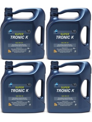 Aral Super Tronic K (ex. LongLife III) 5W-30 Motoröl 4x 5 = 20 Liter