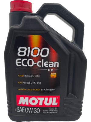 Motul 8100 Eco Clean 0W-30 Motoröl 5 Liter Kanister