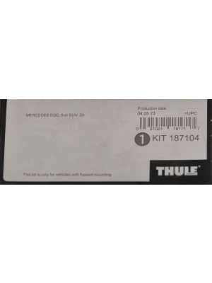 Thule Montagekit 187104