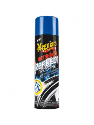 Meguiar's Hot Shine Reflect Tyre Shine, Reifenschwärzer, 425 g