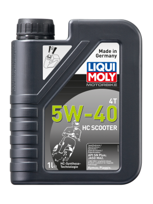 Liqui Moly 20829 Motorbike 4T 5W-40 HC Scooter 1l