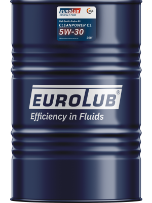 Eurolub Cleanpower C1 5W-30 Motoröl 208l Fass