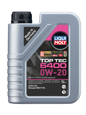 Liqui Moly 21584 Top Tec 6400 0W-20 1l