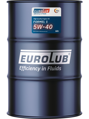 Eurolub Formel 1 5W-40 Motoröl 60l Fass