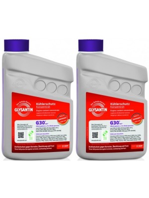 BASF Glysantin G30 Kühlerschutz Konzentrat 1 Liter 2x 1l = 2 Liter