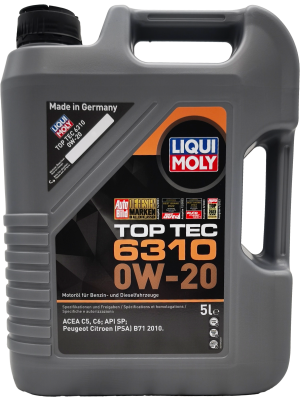 Liqui Moly 21876 Top Tec 6310 0W-20 Motoröl 5 Liter Kanister