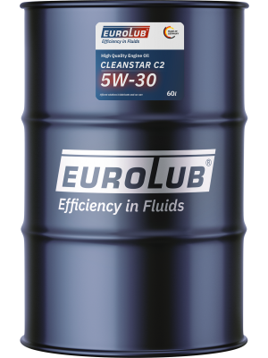 Eurolub Cleanstar C2 5W-30 Motoröl 60l Fass