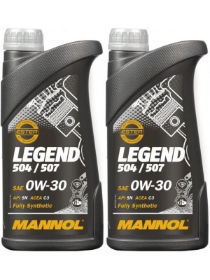 MANNOL 7730 LEGEND 504/ 507.00 0W-30 Motoröl 2x 1l = 2 Liter