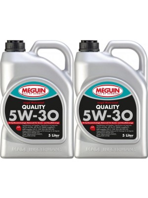 Meguin megol 6567 Motoröl Quality SAE 5W-30 2x 5 = 10 Liter