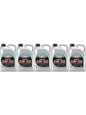 Meguin megol 6567 Motoröl Quality SAE 5W-30 5x 5 = 25 Liter