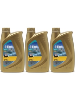 Eni i-Sint tech VK 0W-20 Motoröl 3x 1l = 3 Liter