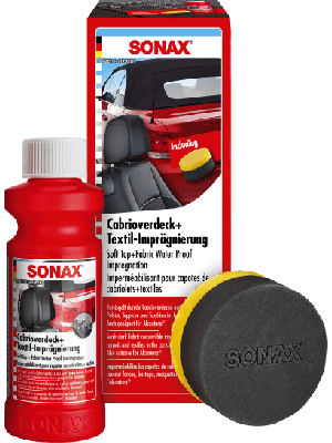 SONAX 03101410 - Verdeck-/Textilimprägnierung - Cabrioverdeck+Textil-Imprägnierung