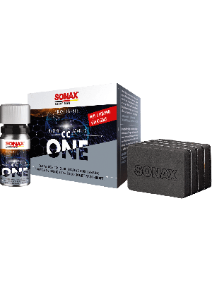 SONAX ProfiLine HybridCoating CC One 50 ml Langzeitversiegelung, mehr Farbtiefe und weiche schmutzabweisende wachsartige Oberflächen, bis zu 15 Monaten Schutz | Art-Nr. 02670000