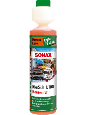 SONAX KlarSicht 1:100 Konzentrat Havana Love 250 ml