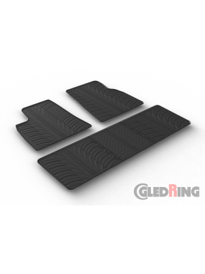 Original Gledring Passform Fußmatten Gummimatten 5 Tlg. - Tesla Model S 2014->2016