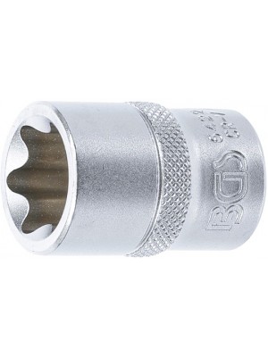 BGS 6422 Steckschlüssel-Einsatz E-Profil | Antrieb Innenvierkant 12,5 mm (1/2"") | SW E22