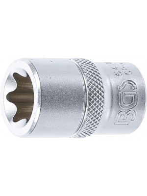 BGS 6418 Steckschlüssel-Einsatz E-Profil | Antrieb Innenvierkant 12,5 mm (1/2"") | SW E18