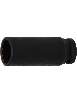 BGS 5343 Kraft-Steckschlüssel-Einsatz Zwölfkant | Antrieb Innenvierkant 12,5 mm (1/2"") | SW 24 mm