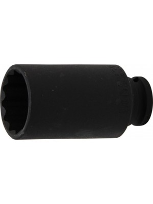 BGS 5338 Kraft-Steckschlüssel-Einsatz Zwölfkant | Antrieb Innenvierkant 12,5 mm (1/2"") | SW 32 mm