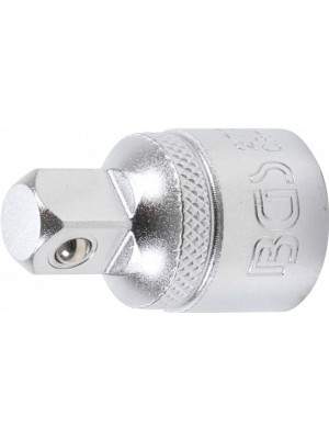 BGS 270 Steckschlüssel-Adapter | Innenvierkant 12,5 mm (1/2"") - Außenvierkant 10 mm (3/8"")