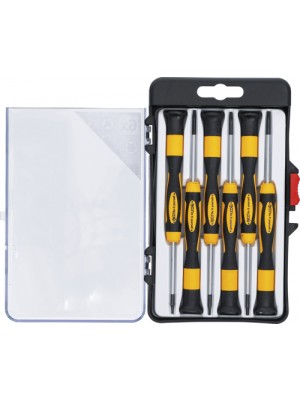 BGS 35808 Präzisions-Schraubendreher-Satz | T-Profil (für Torx) | 6-tlg.
