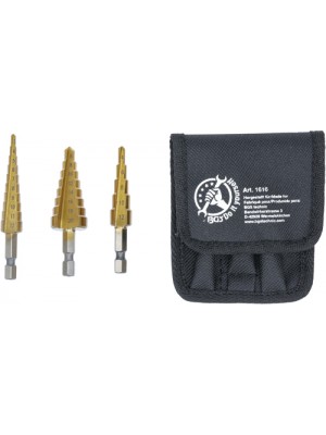 BGS 1616 HSS-Stufenbohrer-Satz | 3 - 20 mm | 3-tlg.