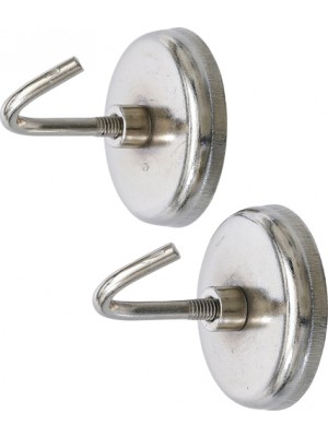 BGS 79913 Magnet-Haken | rund | Ø 34 mm | 2-tlg. | 3,5 kg