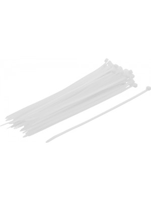 BGS 80770 Kabelbinder-Sortiment | weiß | 4,8 x 250 mm | 50-tlg.