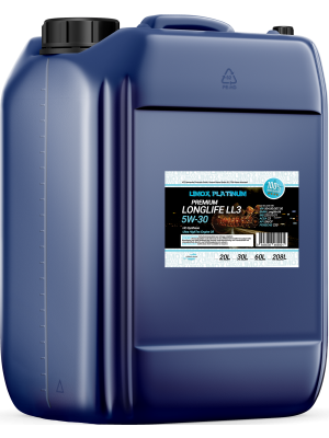 LIMOX Platinum Longlife LL3 5W-30 Motoröl 30Liter Kanister