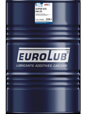 EUROLUB Motoröl SUPER ECO SAE 0W-20 208 Liter Fass